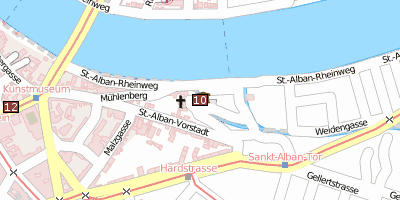 Stadtplan Museum für Gegenwartskunst 