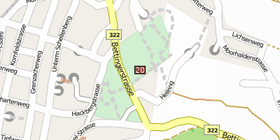 Stadtplan Wenkenhof Basel