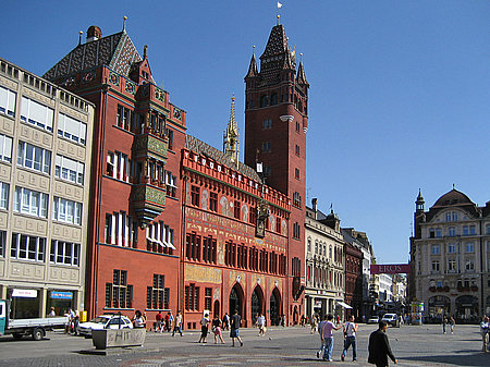 Foto Rathaus - Basel