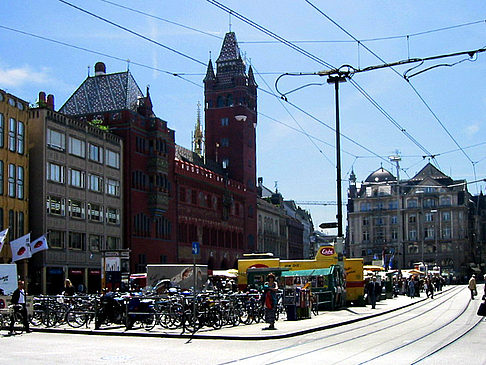 Rathaus von Basel Foto 