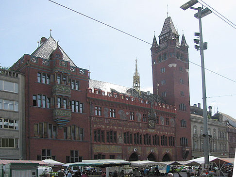 Rathaus von Basel Foto 